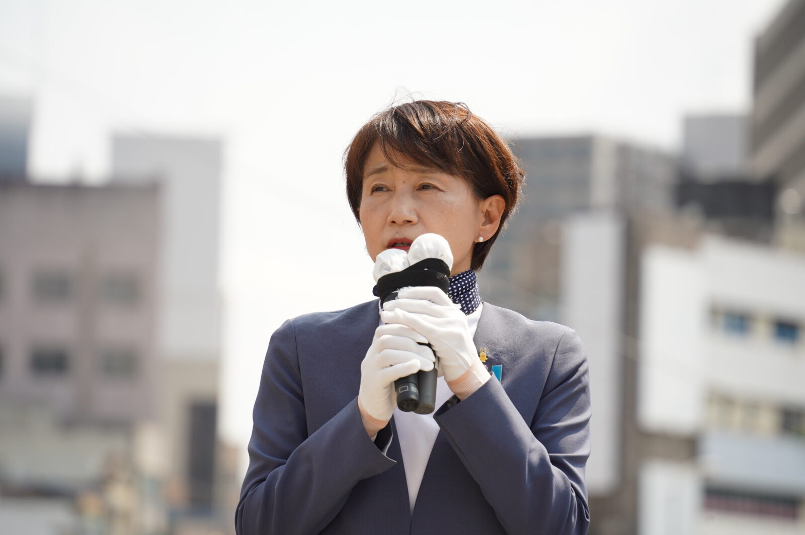 【長崎】「現実的な政策を掲げ、実現していく」西岡秀子衆議院議員が玉木代表と街頭演説