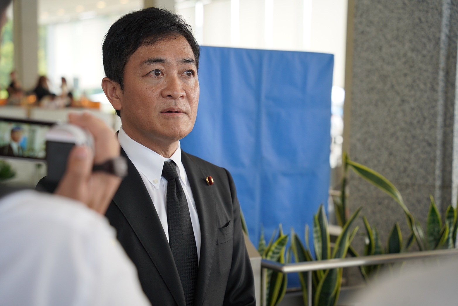 【広島】玉木代表が「令和6年広島市原爆死没者慰霊式並びに平和祈念式」に参列