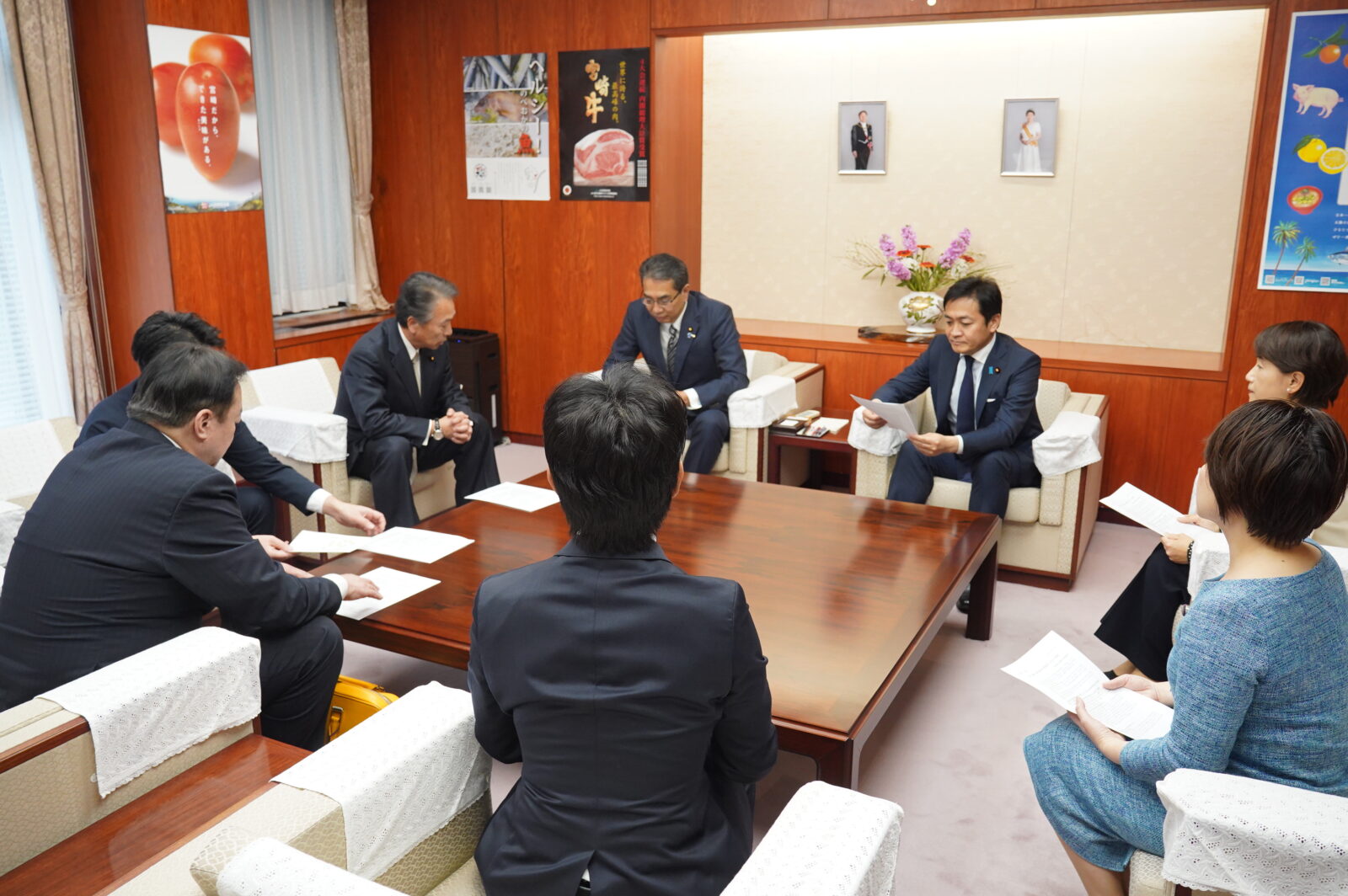 【申し入れ】「食料・農業・農村基本計画策定にかかる提言」を農林水産大臣に申し入れ