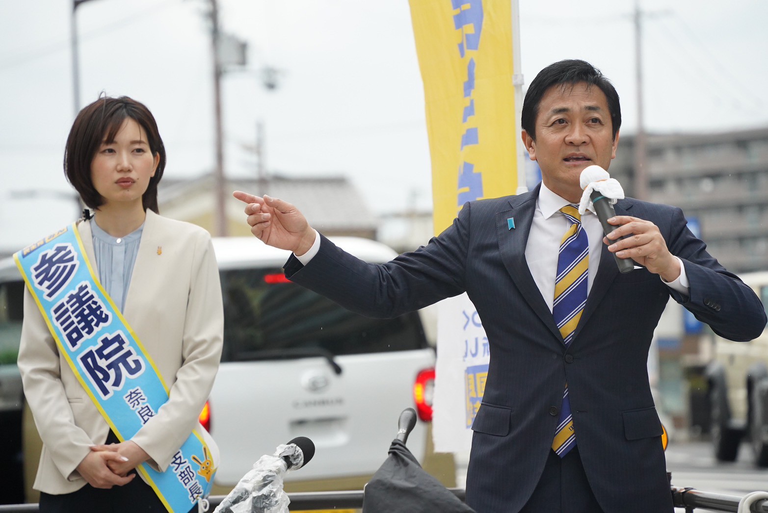 【奈良】「税金を納める立場に立つ政治をしなければならない」玉木代表が奈良県で街頭演説
