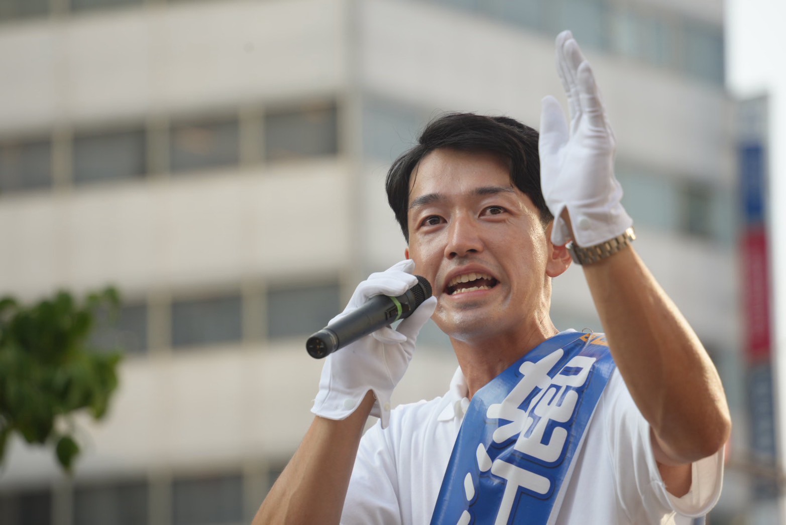 【滋賀・堀江あきら】「誰に入れても変わらないという政治を変えたのは、皆さんの声だ」玉木代表が大津駅北口で演説