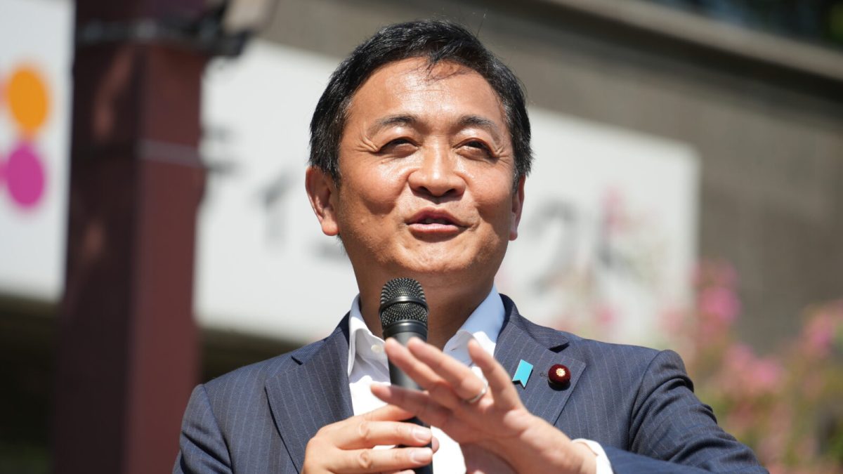 【佐賀】「具体的な政策で政治を前に進める」玉木代表が佐賀市内で演説