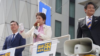 【富山】「国民からのSOSの声を政策でお返しする」玉木代表が全国キャラバンで挨拶