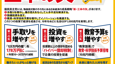 【国民民主PRESS・号外】－令和7年9月30日発行版－