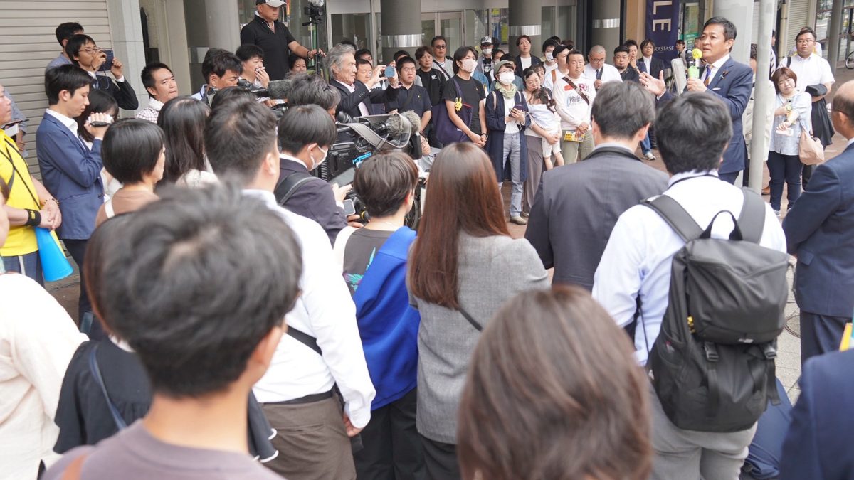 【福島】「この国•地域の未来を担う政治集団に進化していきたい」玉木代表が全国キャラバンで講演