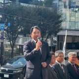 【熊本】「今こそ庶民の声を政策として実現させるチャンス。一緒に日本を元気にしていこう。」榛葉幹事長が全国キャラバンで講演