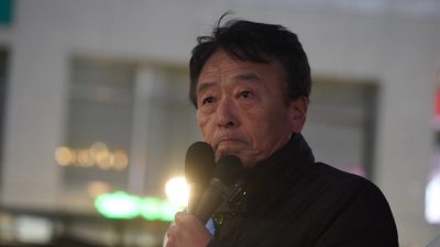 【埼玉】「人を大切にする国民民主党は子どもを守る」玉木代表が鈴木副代表、橋本国対副委員長と街頭演説