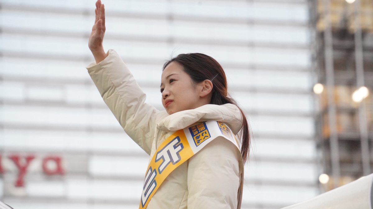 【神奈川2区】「国民民主党に力を与えてくれたのは信じて1票を託してくれたみなさんだ」片山ちえ候補が榛葉幹事長と神奈川県内で街頭演説