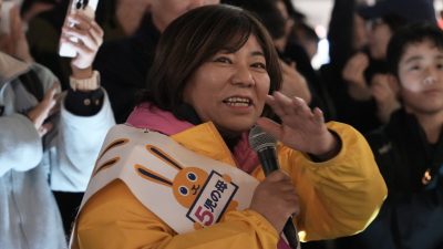 【東京4区】「障がい児福祉の所得制限撤廃を絶対に」井戸まさえ候補が玉木代表と蒲田駅で街頭演説