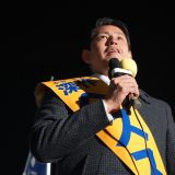 【神奈川19区】「日本の未来にかけるその思いを、政策を推進する後押しに」深作ヘスス候補が玉木代表とでセンター北駅街頭演説