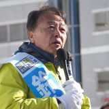 【埼玉14区】「地域をまわって声を届ける」鈴木よしひろ候補が榛葉幹事長と草加駅で街頭演説