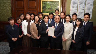 【法案提出】「特別児童扶養手当等支給法案」・「障害児福祉に係る所得制限撤廃法案」・「18歳の壁法案」を提出