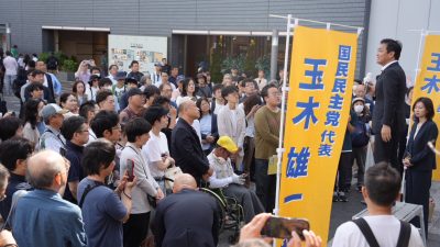 【奈良】「対決と分断と言われる今の世界情勢だからこそ『対決より解決』の姿勢が求められる」玉木代表が奈良県で街頭演説