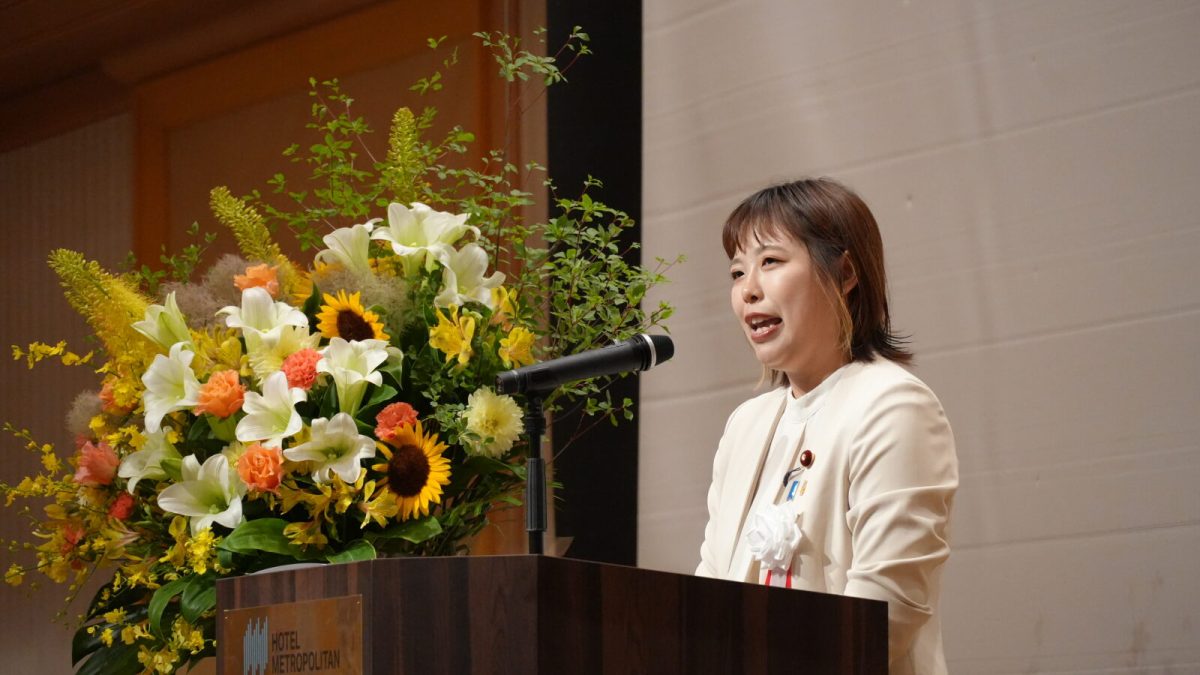 【岩手】「現場の声を受け止めながら、あらゆる手段で政策実現を」田村まみ議員が岩手県連大会で挨拶