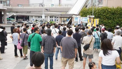 【茨城】「所得税、住民税の減税の方が早く確実に皆さんの手取りを増やせる」玉木代表が水戸駅前で街頭演説