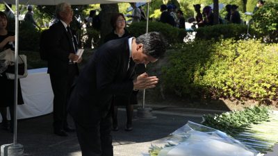 【広島】玉木代表が「令和8年平和記念式典（広島市原爆死没者慰霊式並びに平和祈念式）」に参列